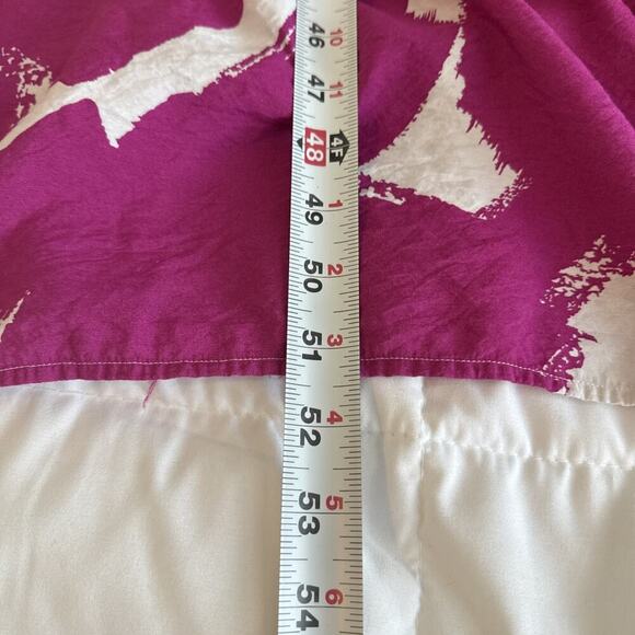 Nine West Women's Size XXL Maxi Babydoll Dress Lined Pink Floral Spring Easter - Picture 10 of 12